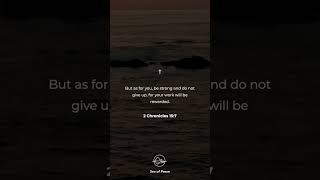 Daily Verse  2 Chronicles 157  Do not Give Up [upl. by Silver]