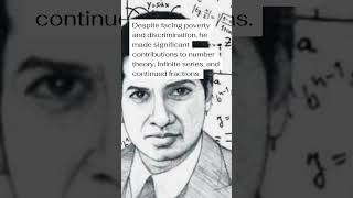 Srinivasa Ramanujan srinivasaramanujan genius mathametics motivation attitude subscribe [upl. by Ennovi32]