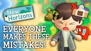 Everyone Makes These 10 MISTAKES in Animal Crossing New Horizons [upl. by Oniliuqnart]