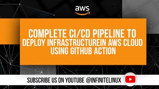 Complete CICD pipeline to deploy infrastructure in AWS cloud using Github Action [upl. by Leiso]