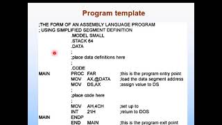 Introduction to Microprocessors  Lecture 5 [upl. by Ahsienom854]