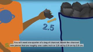 Charcoal Water Filtration animation for the Detroit Science Museum exhibition English version [upl. by Rogovy]