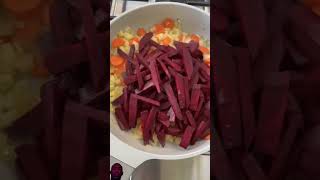 Ukraine borscht recipe recipe ukrainianfood borscht easyrecipe soup russianfood salad food [upl. by Culosio]