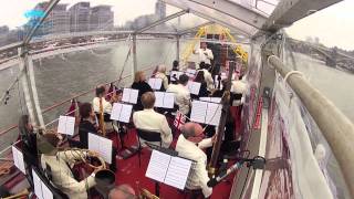 Handel on the Thames AAM at the Jubilee Pageant [upl. by Felicidad]