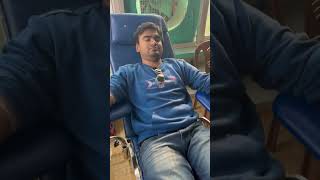 I Donated Blood Today  My Experience ShreyashRai Lucknow UttarPradesh blooddonation [upl. by Gavini]