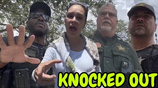 BOOTLICKER GETS KNOCKED OUT COPS OWNED [upl. by Nyasuh]