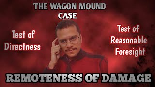 LAW OF TORTS  Remoteness of Damage THE WAGON MOUND CASE Judiciary Clat and College Students 🔥 [upl. by Yorgos]