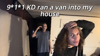 Street Interview KD runs Joel van into the house [upl. by Damales528]