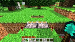 Minecraft kolben falle [upl. by Dlanar]