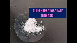 Preparation of Aluminium phosphate tribasic chemistry [upl. by Verity]