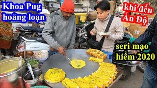 Chán sang chảnh  Khoa Pug liều mạng dắt Cameraman qua Ấn Độ  Food Tour 2020 [upl. by Nnaoj]