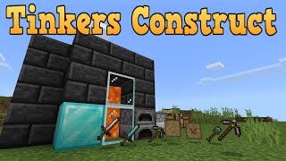 Minecraft Bedrock Edition Tinkers Construct [upl. by Bowler]