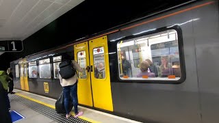 Tyne amp Wear Metro  Metrocar 4023 arriving at Central Station  300823 [upl. by Ateuqirne959]