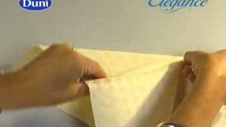 Napkin fold Double Mainsail [upl. by Otte]