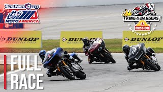 MotoAmerica Mission King of the Baggers Race 1 at Daytona 2022  FULL RACE [upl. by Ahseniuq]