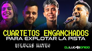 CUARTETOS ENGANCHADOS 2024 EUGE QUEVEDO LUCK RA LA KONGA Q LOKURA  DJ LUCAS MATEO 15 AÑOS [upl. by Lorna844]