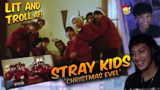 Stray Kids quotChristmas EveLquot MV REACTION  LIT SONG FOR THE SEASON [upl. by Nnylorac]