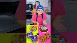 FNAF cake vs random foods ice cream challenge🍨 funny fnaf by Ethan Funny Family [upl. by Ahsiakal]