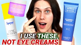 The 5 Moisturizers I Use as Eye Creams [upl. by Pump]