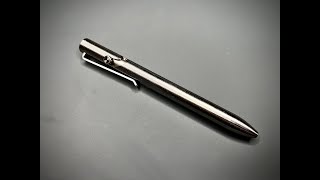 Hit or miss Tactile Turn Bolt Action Pen Review [upl. by Nettie]