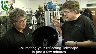 Collimating your reflecting Telescope in just a few minutes [upl. by Yllek131]