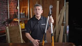 30 SECONDS ON SITE  Fiskars PowerGear™X Anvil Loppers [upl. by Einaj]