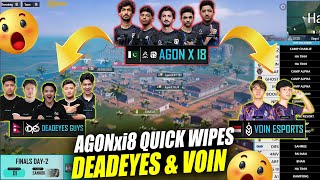 DEADEYES GUYS🇳🇵 vs AGONXI8🇵🇰 vs VOIN ESPORTS🇲🇨 🔥  CASTERS REACTIONS  CRYPTO INVITATIONAL [upl. by Pryor]