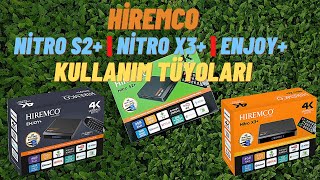 Hiremco Android Kutular İçin Tüyolar ve Harika Bir Medya Oynatıcı App Enjoy  Nitro S2  X3 [upl. by Aneehsor]