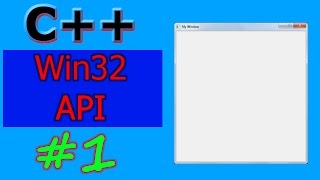 Windows GUI Programming with CC  Win32 API   Part 1  Creating a window [upl. by Ardek]