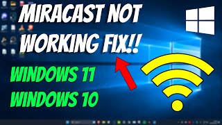 How To Fix Miracast not Working in Windows 11 [upl. by Harleigh]