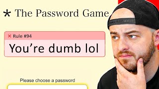 Can We Beat The Password Game [upl. by Matthei766]