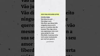 Ser uma mulher livre custa caro [upl. by Erinna]