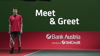 Bank Austria Dreh mit Dominic Thiem [upl. by Lodovico651]