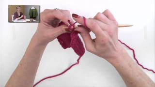 Knitting Help  Purl Through the Back Loop ptbl [upl. by Choong932]