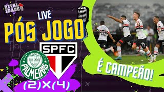 Pós jogo Palmeiras x São Paulo  SuperCopa do Brasil [upl. by Samohtnhoj]