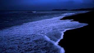 Deep Sleeping 10 Hour  Ocean sounds at Night Relaxing Sleep for Stress Relief  Calm The Mind [upl. by Roinuj]