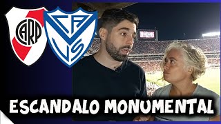 VÉLEZ FUE GOLEADO POR RIVER EN EL ESTADIO MONUMENTAL [upl. by Adel]