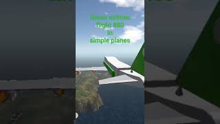 flight 880 in simpeleplanes [upl. by Nolla]