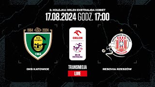 Orlen Ekstraliga Kobiet GKS Katowice  Resovia Rzeszów 70 17082024 [upl. by Dragelin]