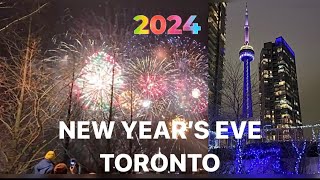 TORONTO LIVE New Year’s Eve Goodbye 2023 amp Hello 2024 123123 1 Celsius [upl. by Renfred]