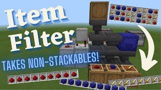 Shulker NonStackable amp Stackable Items Sorter  Fast amp Silent  Minecraft Bedrock 116118 [upl. by Huston341]