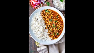 Lobia Masala Curry  Lobia recipe  Instant Pot Black eyed peas curry shorts [upl. by Sorazal]