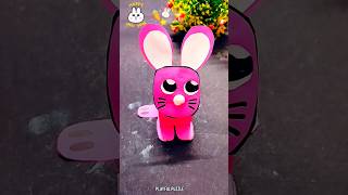 Easy Diy kids craft🐰💫😨shorts viralvideo trending funny story craft kids youtubeshorts [upl. by Lasser]