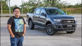 REVIEW 2017 Ford Ranger 22 FX4 in Malaysia [upl. by Eiliak]