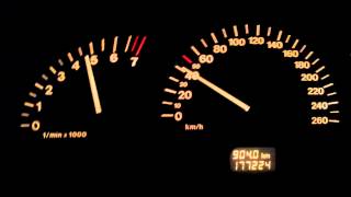 Opel Vectra B 20 0100kmh acceleration [upl. by Olivier419]