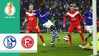 FC Schalke 04 vs Fortuna Dusseldorf 41  Highlights  DFBPokal 201819  Round of 16 [upl. by Lecroy]