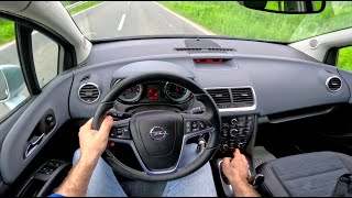 2013 Opel Meriva B Automatic 14  140 HP POV Test Drive [upl. by Kajdan]