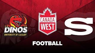 2024 CW Football  Calgary 40 vs Saskatchewan 44 [upl. by Tanaka351]