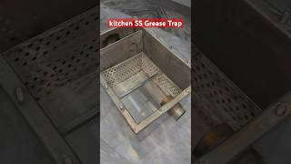 working kitchen ss grease trap kitchen diy shorts [upl. by Atla878]