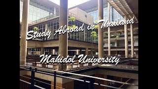 Study Abroad in Thailand  Mahidol University  Vlog 20 [upl. by Brothers]